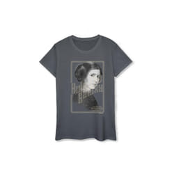 Star Wars: A New Hope Womens/Ladies Cotton T-Shirt - S, Dark Grey Heather