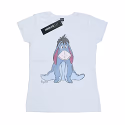 Disney Womens/Ladies Winnie The Pooh Classic Eeyore Cotton T-Shirt - XXL, White