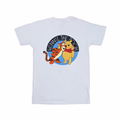 Disney Mens Winnie The Pooh With Tigger T-Shirt - S, White