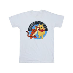 Disney Mens Winnie The Pooh With Tigger T-Shirt - S, White