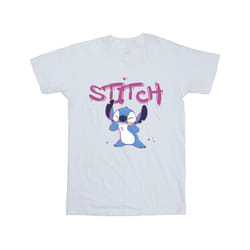 Disney Boys Lilo And Stitch Graffiti T-Shirt - 3-4 Years, White
