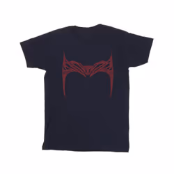 Marvel Mens Doctor Strange Wanda Crown T-Shirt - L, Navy Blue