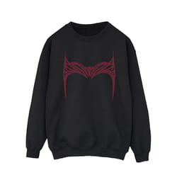 Marvel Mens Doctor Strange Wanda Crown Sweatshirt - M, Black