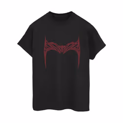 Marvel Womens/Ladies Doctor Strange Wanda Crown Cotton Boyfriend T-Shirt - XL, Black
