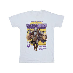 Star Wars Mens The Mandalorian More Than I Signed Up For T-Shirt - M, White