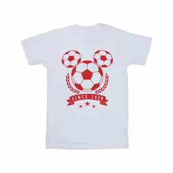 Disney Boys Mickey Football Head T-Shirt - 3-4 Years, White