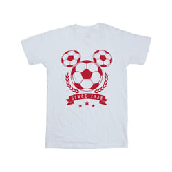 Disney Boys Mickey Football Head T-Shirt - 3-4 Years, White