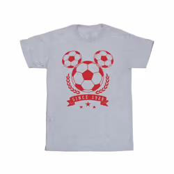 Disney Boys Mickey Football Head T-Shirt - 12-13 Years, Sports Grey