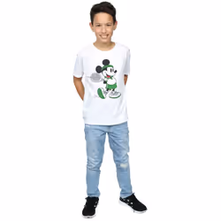 Disney Boys Mickey Mouse Tennis T-Shirt - 3-4 Years, White