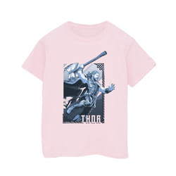 Marvel Boys Thor Love And Thunder Attack T-Shirt - 12-13 Years, Baby Pink
