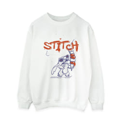 Disney Womens/Ladies Lilo & Stitch Ice Creams Sweatshirt - S, White