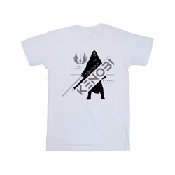 Star Wars Mens Obi-Wan Kenobi Jedi Knight T-Shirt - XXL, White