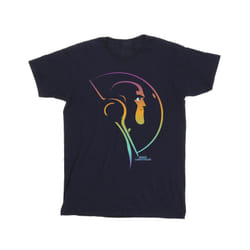 Disney Mens Lightyear Blended Stare T-Shirt - S, Navy Blue