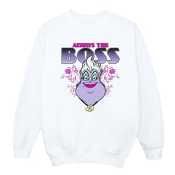 Disney Womens/Ladies The Little Mermaid Ursula Mum Is The Boss Sweatshirt - XXL, White