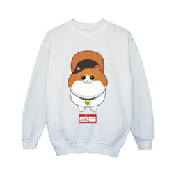 Disney Boys Big Hero 6 Baymax Kitten Face Sweatshirt - 3-4 Years, White