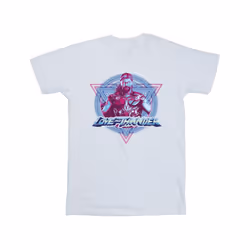 Marvel Mens Thor Love And Thunder Neon Badge T-Shirt - XXL, White