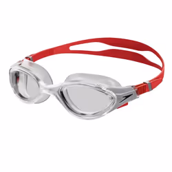 Speedo Biofuse 2.0, Unisex, One Size, White, Transparent, Red, Silicone