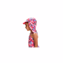 Girl's Learn to Swim Sun Protection Hat Protection Hat, Pink, L