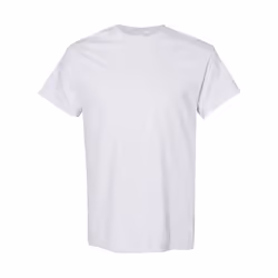 Gildan Mens Heavy Cotton Short Sleeve T-Shirt (Pack Of 5) - 2XL, Ash Grey