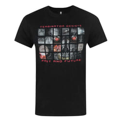 Terminator Mens Genisys Past And Future T-Shirt - S, Black