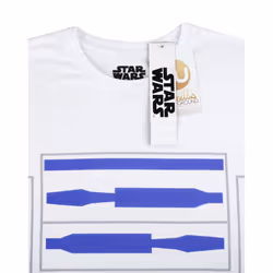 Star Wars Mens R2D2 Costume T-Shirt - M, White