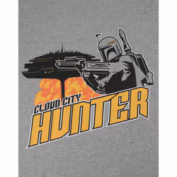 Star Wars Mens Cloud City Boba Fett T-Shirt