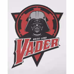 Star Wars Mens Darth Vader Sith T-Shirt - XL, White