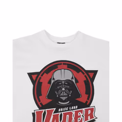 Star Wars Mens Darth Vader Sith T-Shirt - XL, White