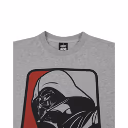 Star Wars Mens Darth Vader Sport T-Shirt - XL, Grey