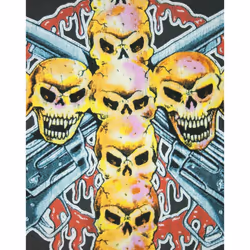 Amplified Mens Guns N Roses T-Shirt - S, Charcoal