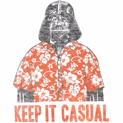 Star Wars Mens Darth Vader Casual T-Shirt