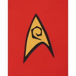 Star Trek Mens Security And Operations Uniform T-Shirt - M, Red