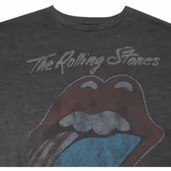 Amplified Official Mens Rolling Stones USA Tour 2 T-Shirt - XXL, Black