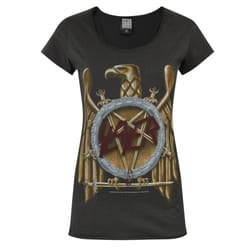 Amplified Womens/Ladies Eagle Slayer Logo T-Shirt