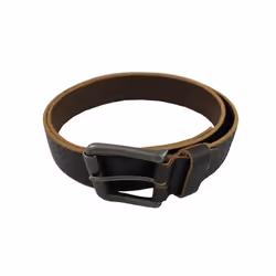 Mustard Mens Haymoor Leather Belt
