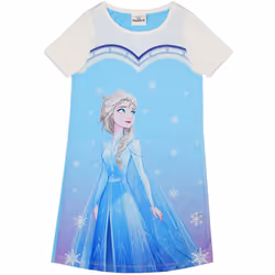 Frozen Girls Elsa Nightie - 2-3 Years, Blue
