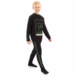 Minecraft Boys Creeper Face Sweatshirt