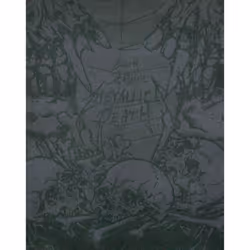 Amplified Mens The Black Album Metallica T-Shirt - S, Grey