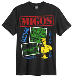 Amplified Mens Culture Migos T-Shirt - XXL, Black