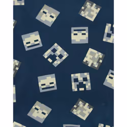 Minecraft Boys Undead Short Pyjama Set - 8 Years, Navy