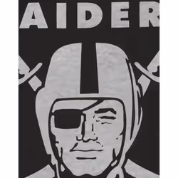 NFL Mens Las Vegas Raiders Logo T-Shirt - M, Grey