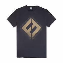 Amplified Mens Foo Fighters Concrete And Gold T-Shirt
