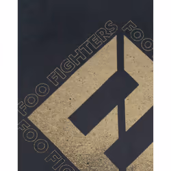 Amplified Mens Foo Fighters Concrete And Gold T-Shirt