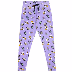 Disney Womens/Ladies Its Good To Be Bad Villains Pyjama Set - L, Black/Lilac