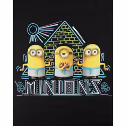Minions Womens/Ladies Egyptian Tank Top - S, Black
