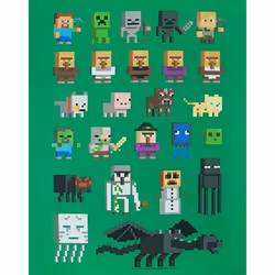Minecraft Boys Sprites T-Shirt - 13-14 Years, Green