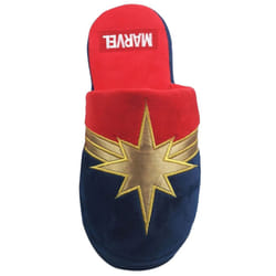 Captain Marvel Womens/Ladies Slippers - 3 UK-4 UK, Blue/Gold/Red