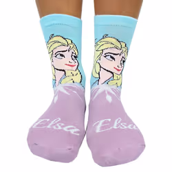 Frozen Girls Character Socks (Pack of 6) - 12.5 UK Child-3.5 UK Child, Multicoloured