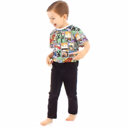 Minecraft Childrens/Kids Overworld T-Shirt - 13-14 Years, Multicoloured