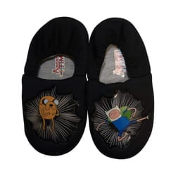 Adventure Time Boys Jake And Finn Slippers - 11 UK Child, Black